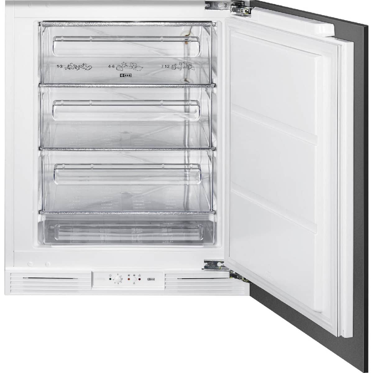 U8F082DE integrert fryser 82 cm