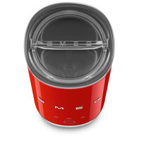 Mini-mjölkskummare, röd