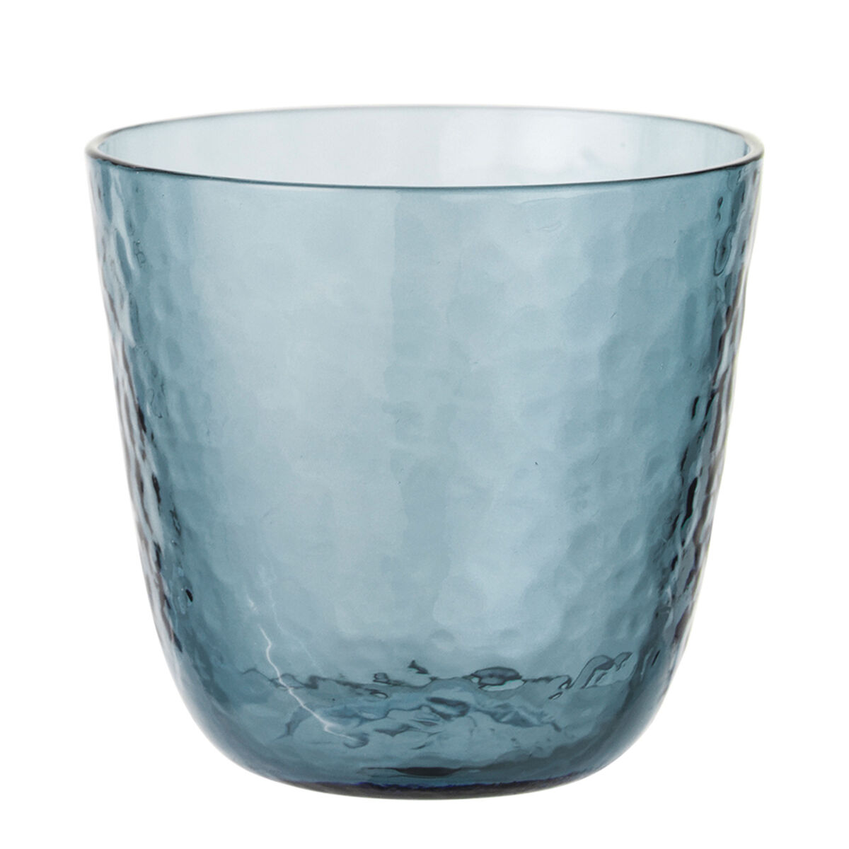 Hammered juomalasi, sininen