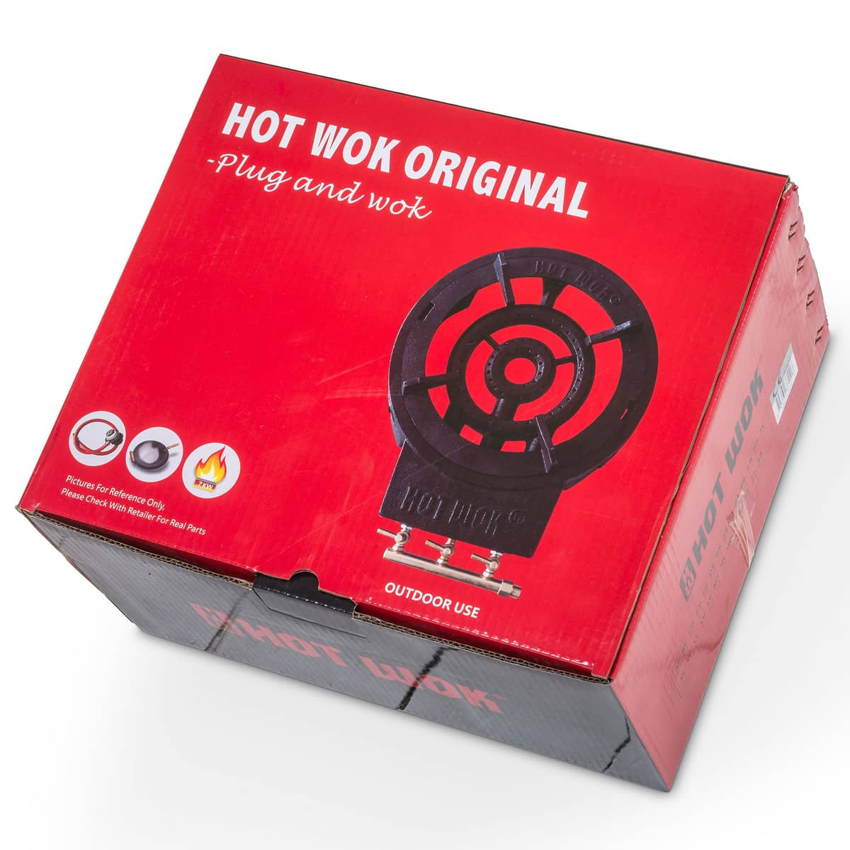 Gasolbrännarset med wokpanna 7 kW