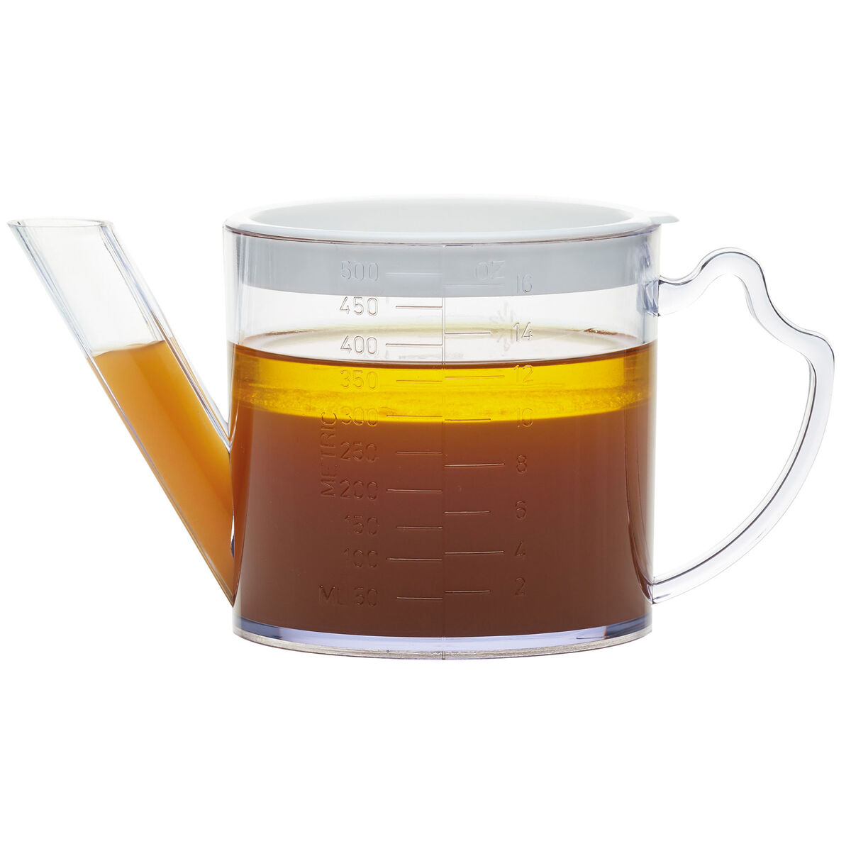 Fettseparator 500 ml Gjennomsiktig plast