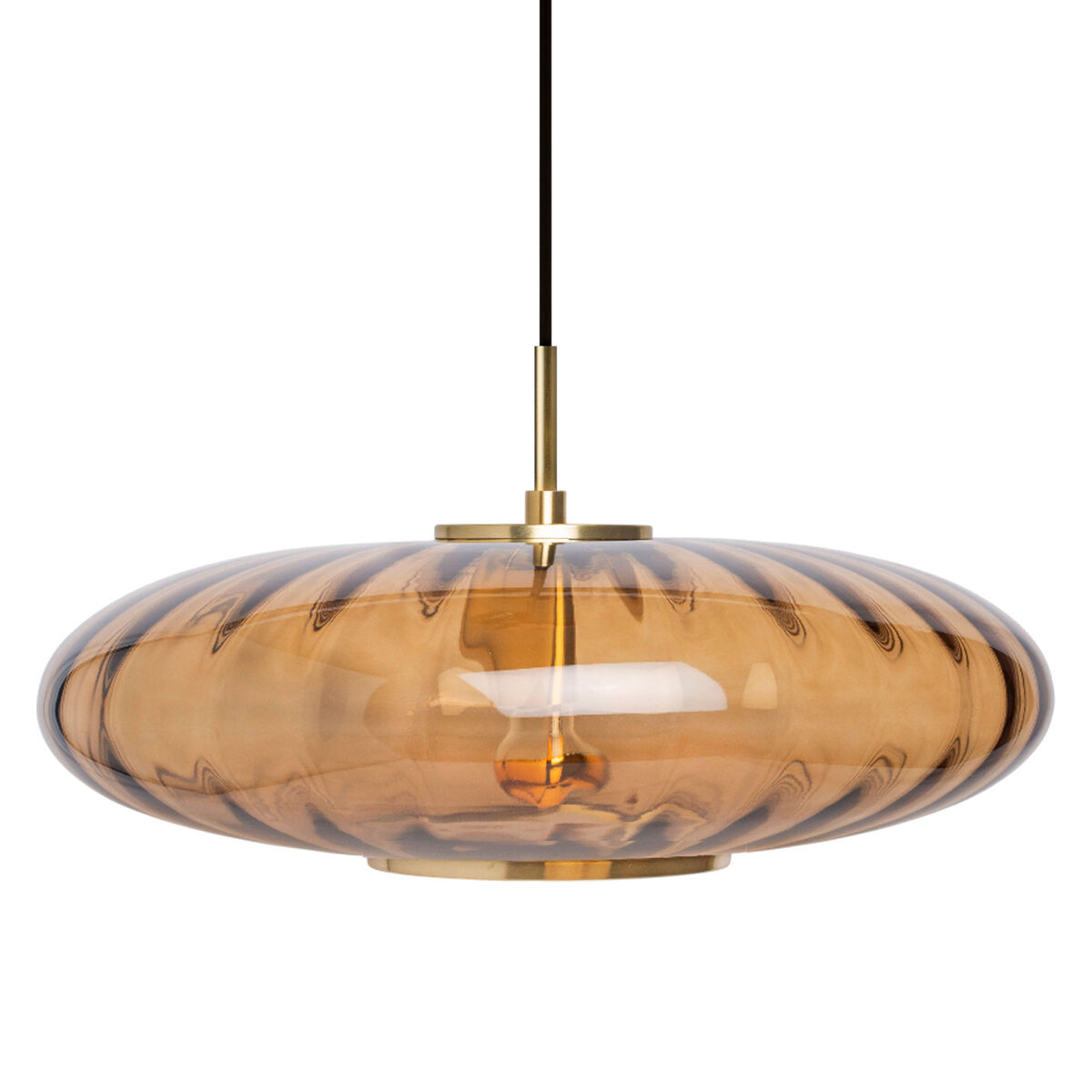 Urc taklampe 36 cm, amber