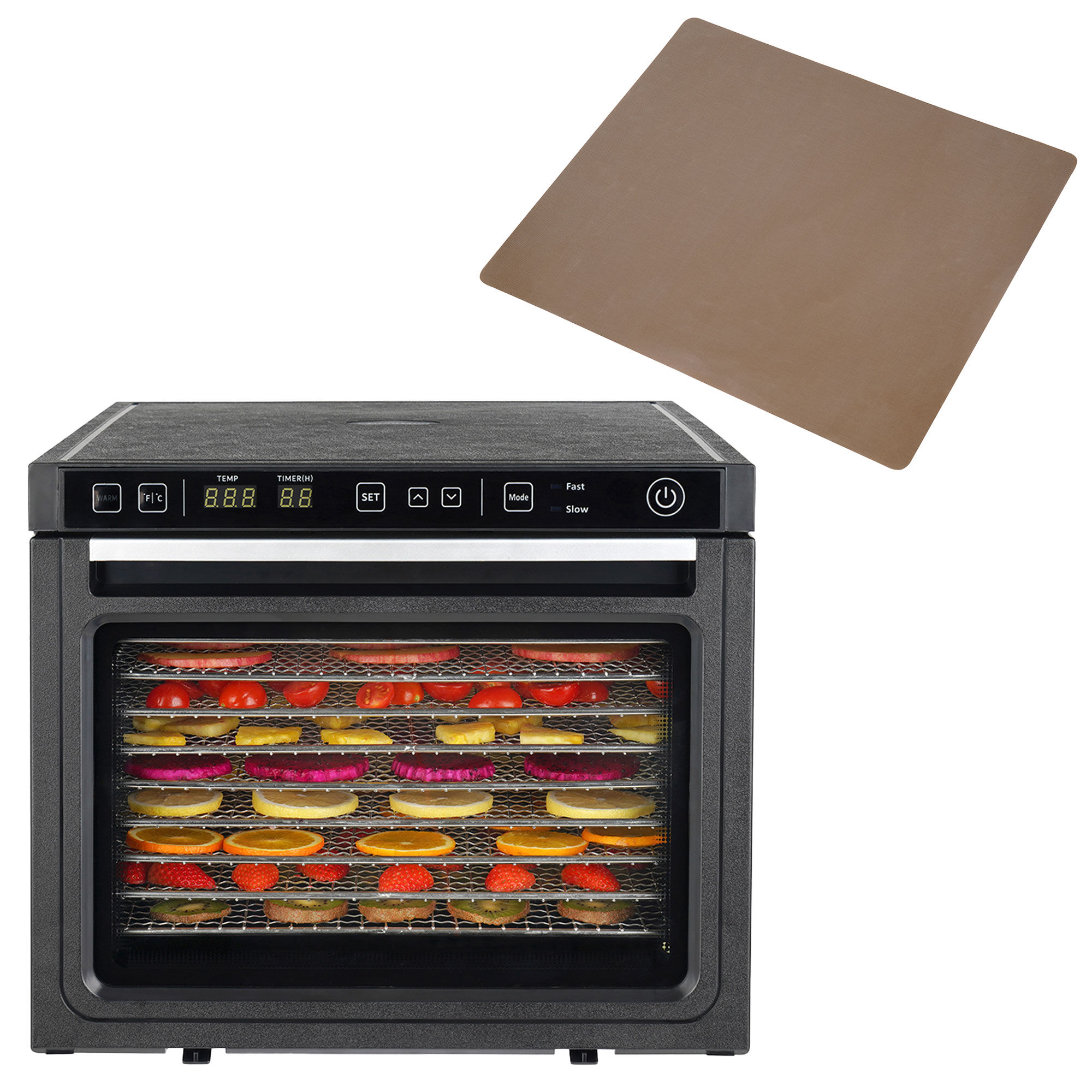NOD Dehydrator Pro med nonstick-måtter
