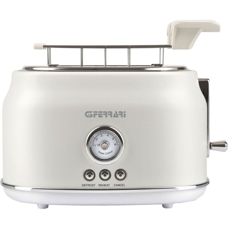 Artista brödrost 2 skivor, vit