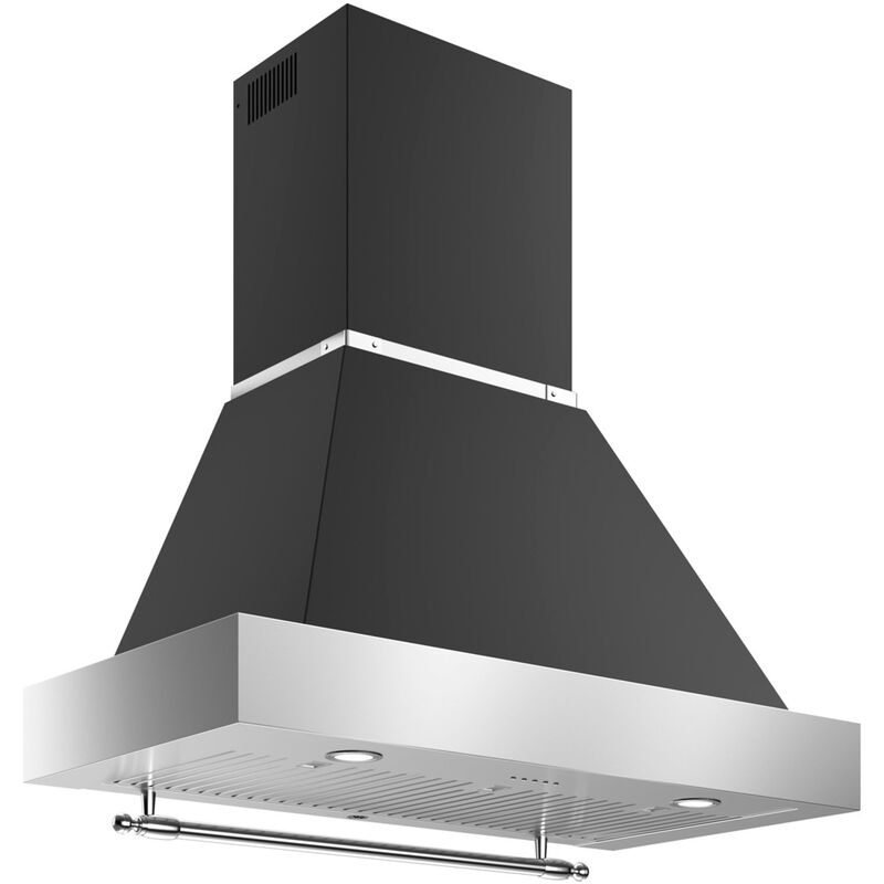 K100HERTX + KC36HERTNE Heritage vifte, 100 cm, matt svart