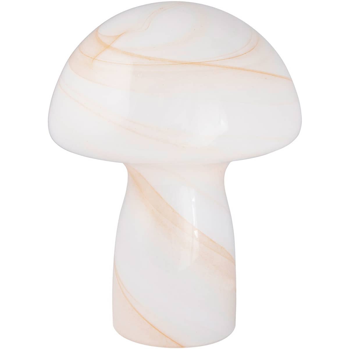 Fungo-pöytävalaisin, 16 cm, beige