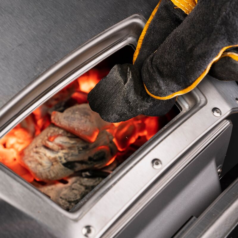 Grillhandskar i läder