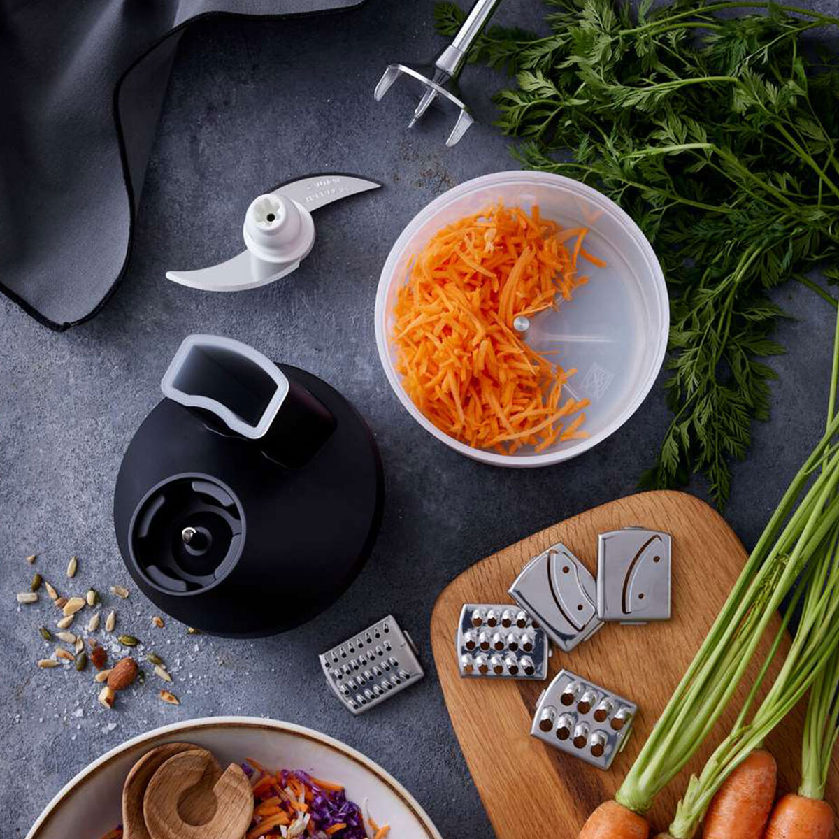 Bamix Swissline Superbox stavblender, sølvgrå