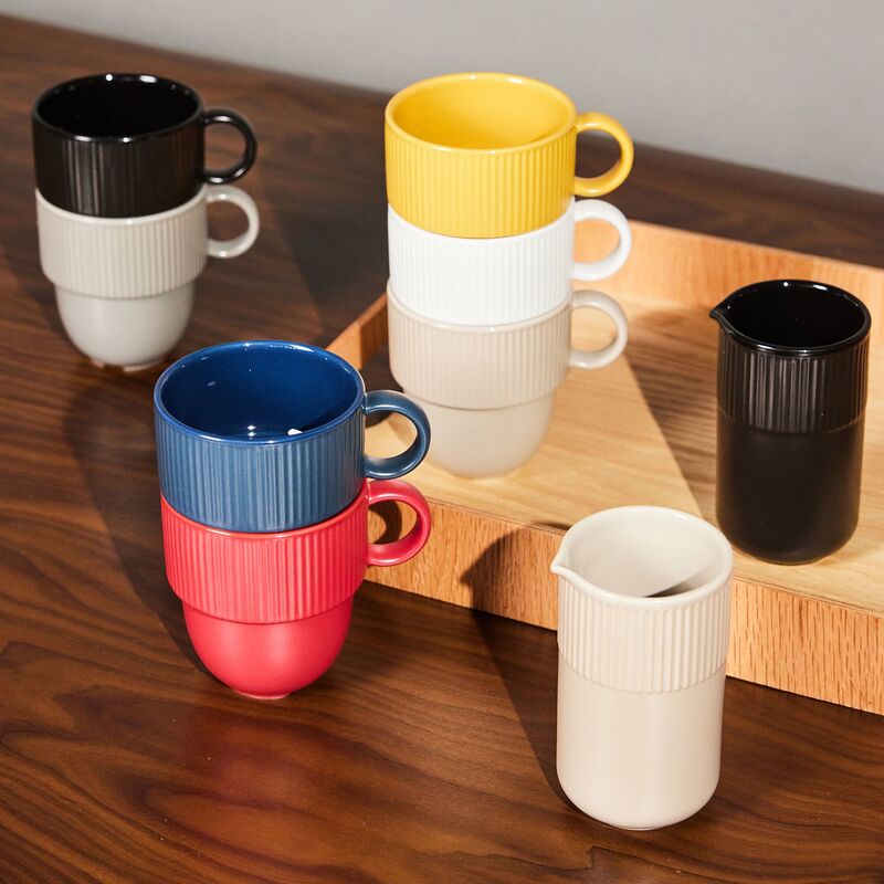 Inka-mugg 27 cl, vinröd