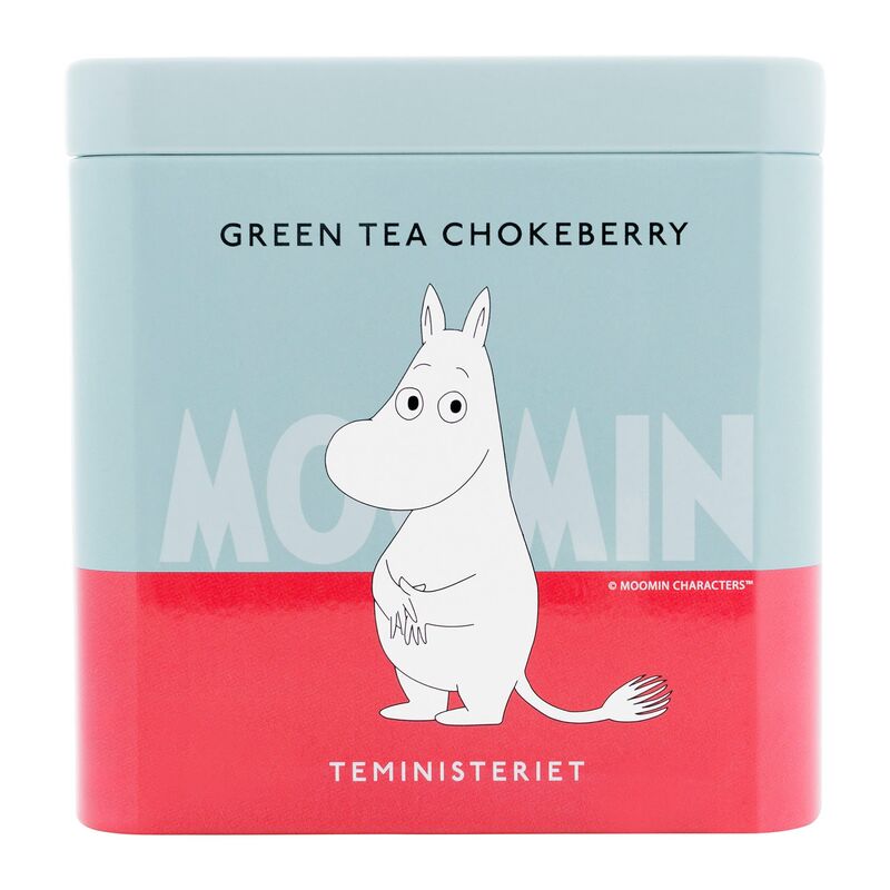 Moomin Green Tea Chokeberry -irtotee 100 g