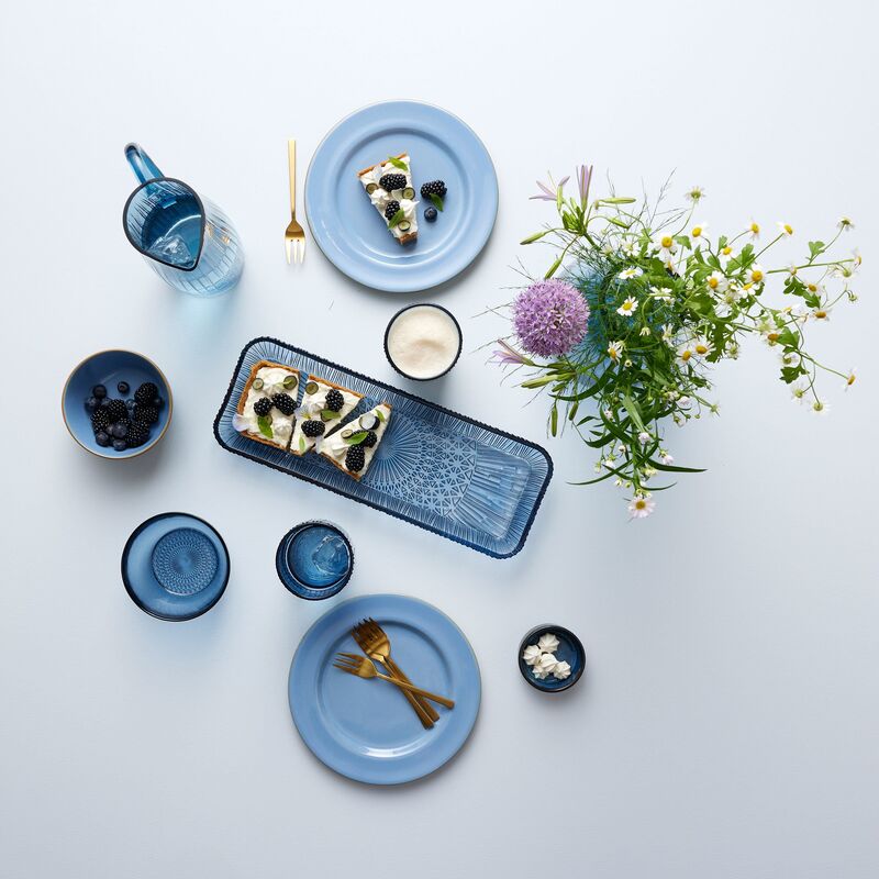 Kusintha kahvilasi 38 cl 4 kpl, sininen