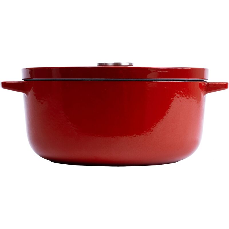 Støpejernsgryte 26 cm/5,2 liter, empire red