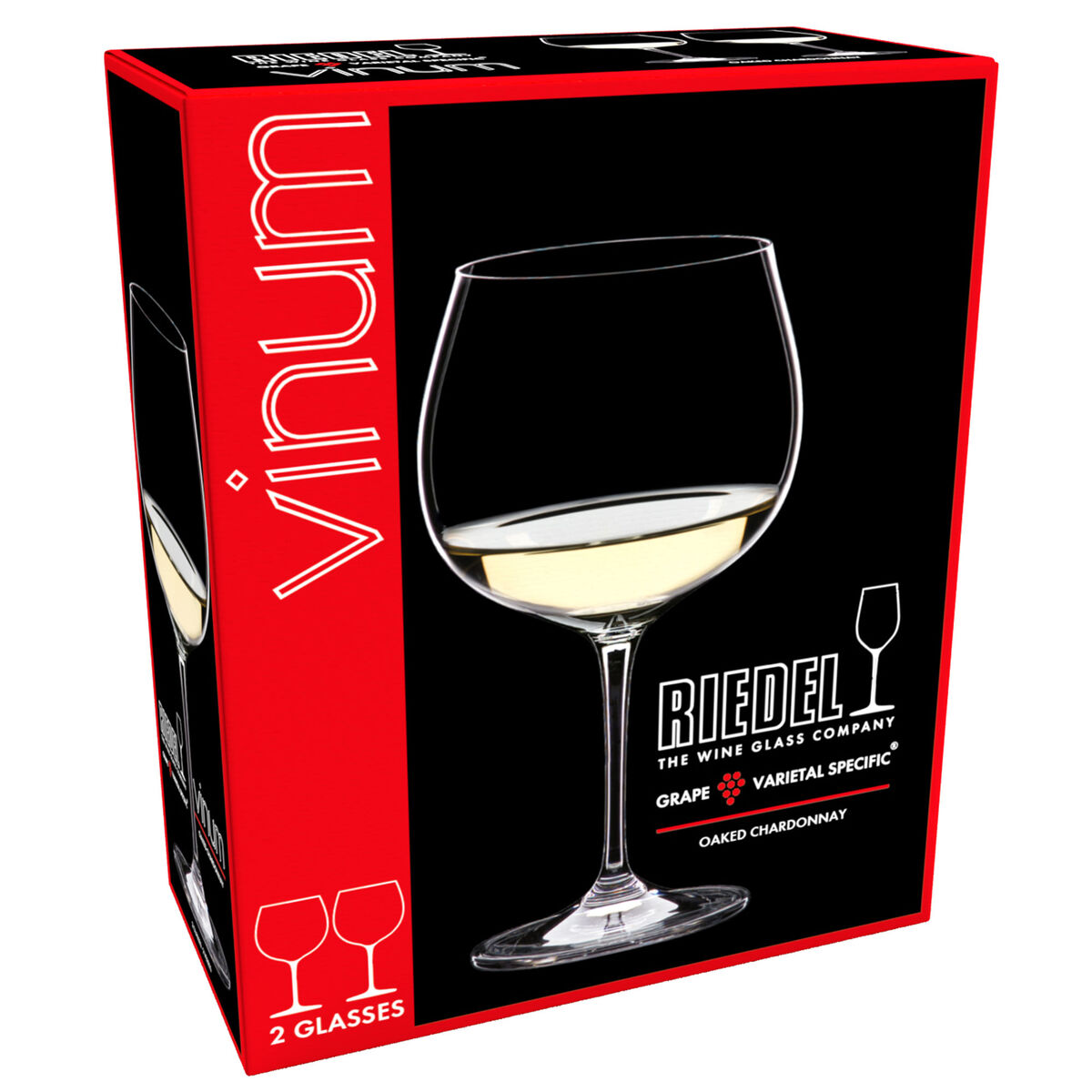 Vinum Montrachet/Chardonnay -viinilasi, 60 cl, 2 kpl