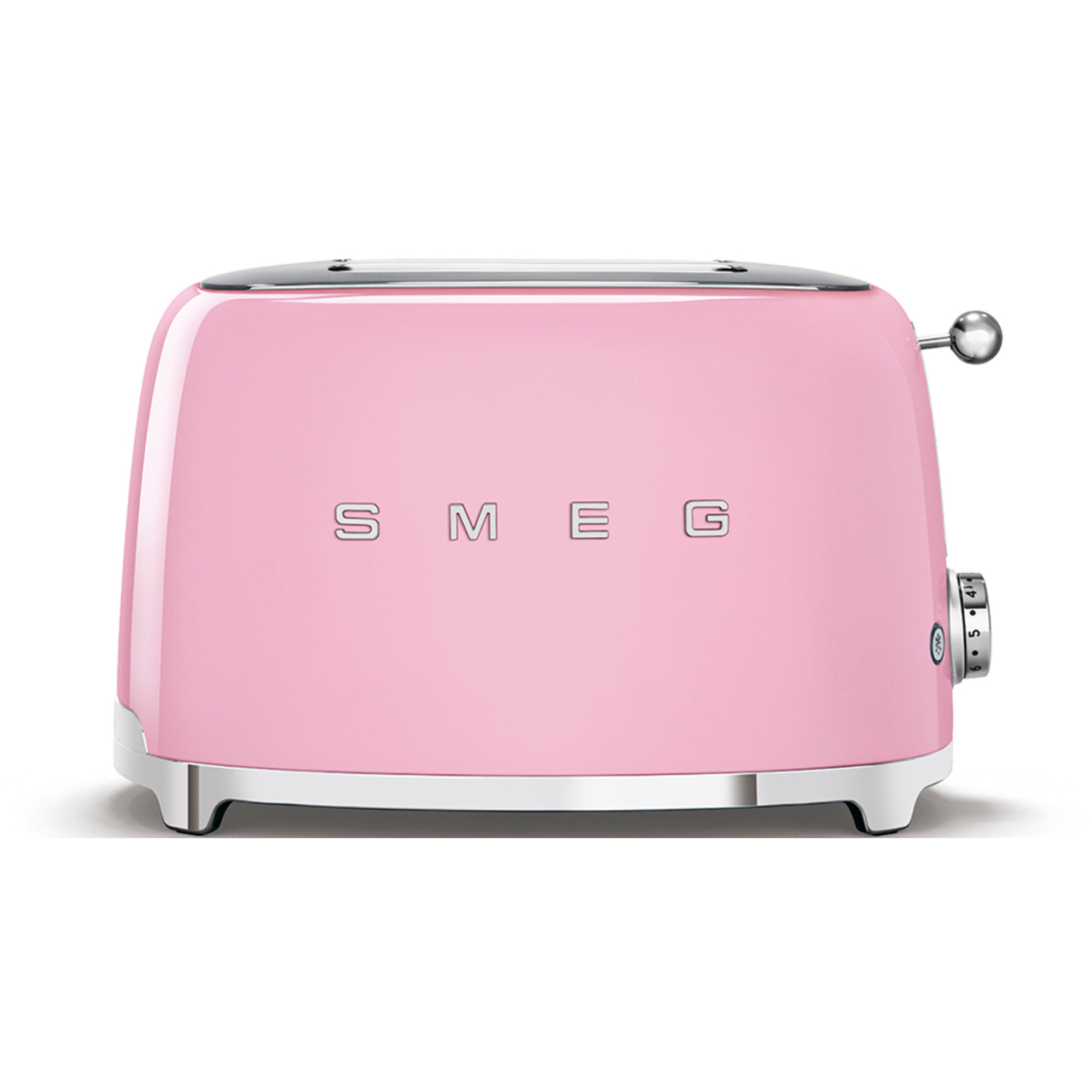 Produktfoto för Smeg Brödrost 2 Skivor Rosa