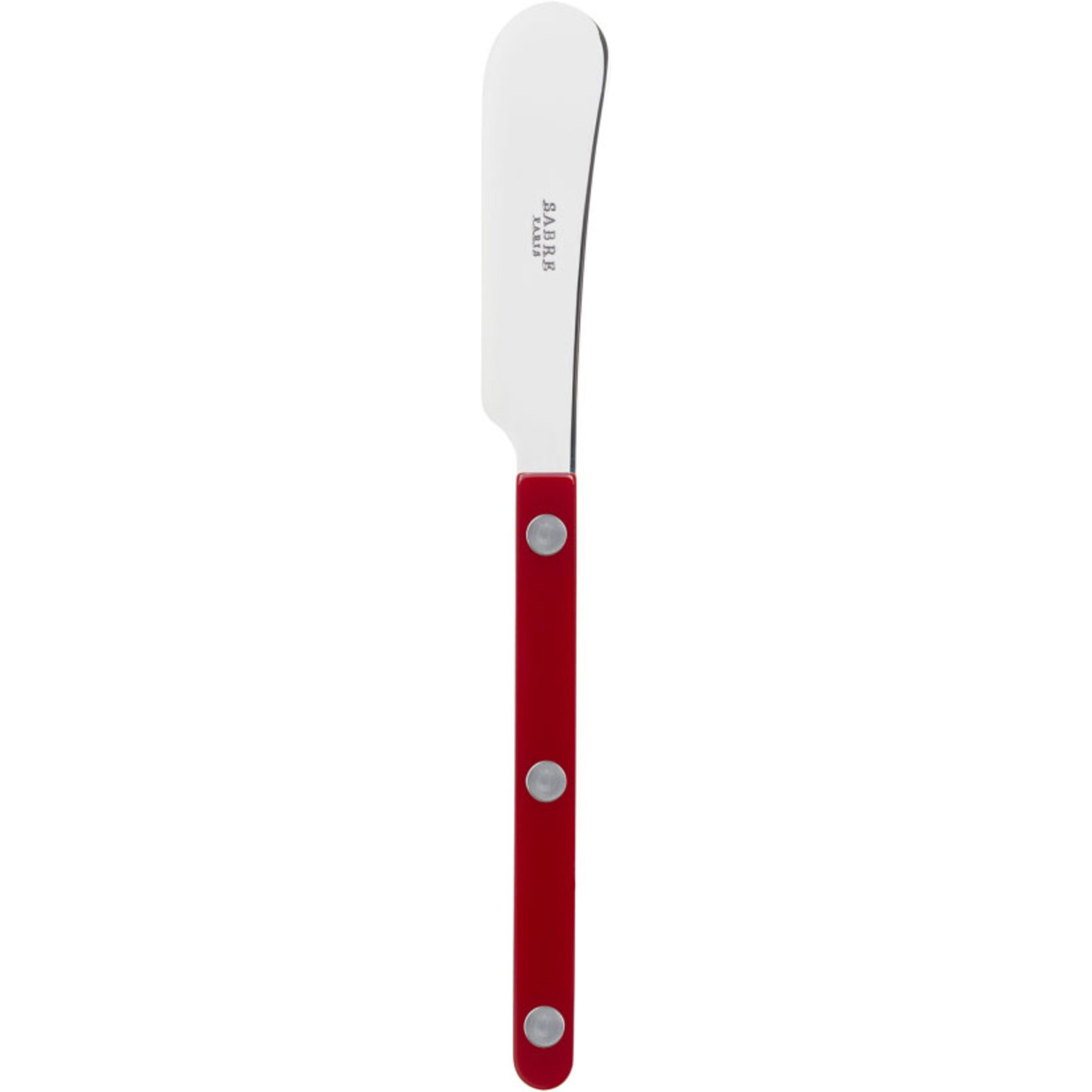 Bistrot Solid smörkniv 14 cm, burgundy