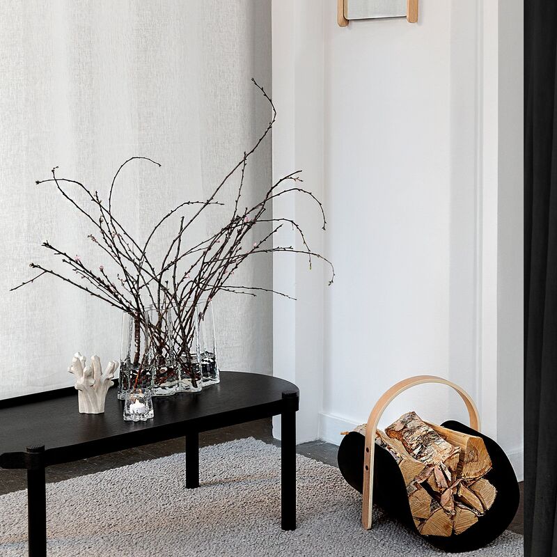 Wide vas, 24 cm, clear