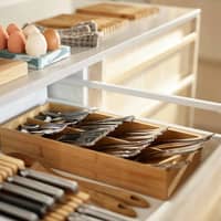 DrawerStore Nivåer besticklåda, bambu