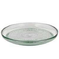 Kusintha glasstallerken 25 cm, grønn