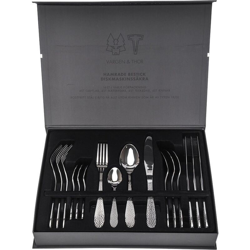 FROST bestiksæt 16 dele, Gråfot