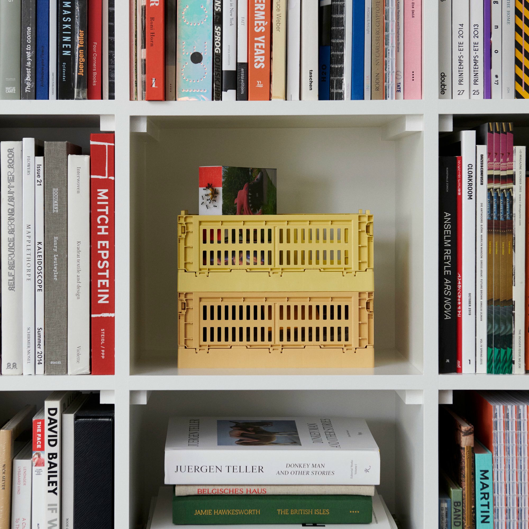 Alternativ bild 1 för HAY Colour Crate förvaringslåda small, dusty yellow