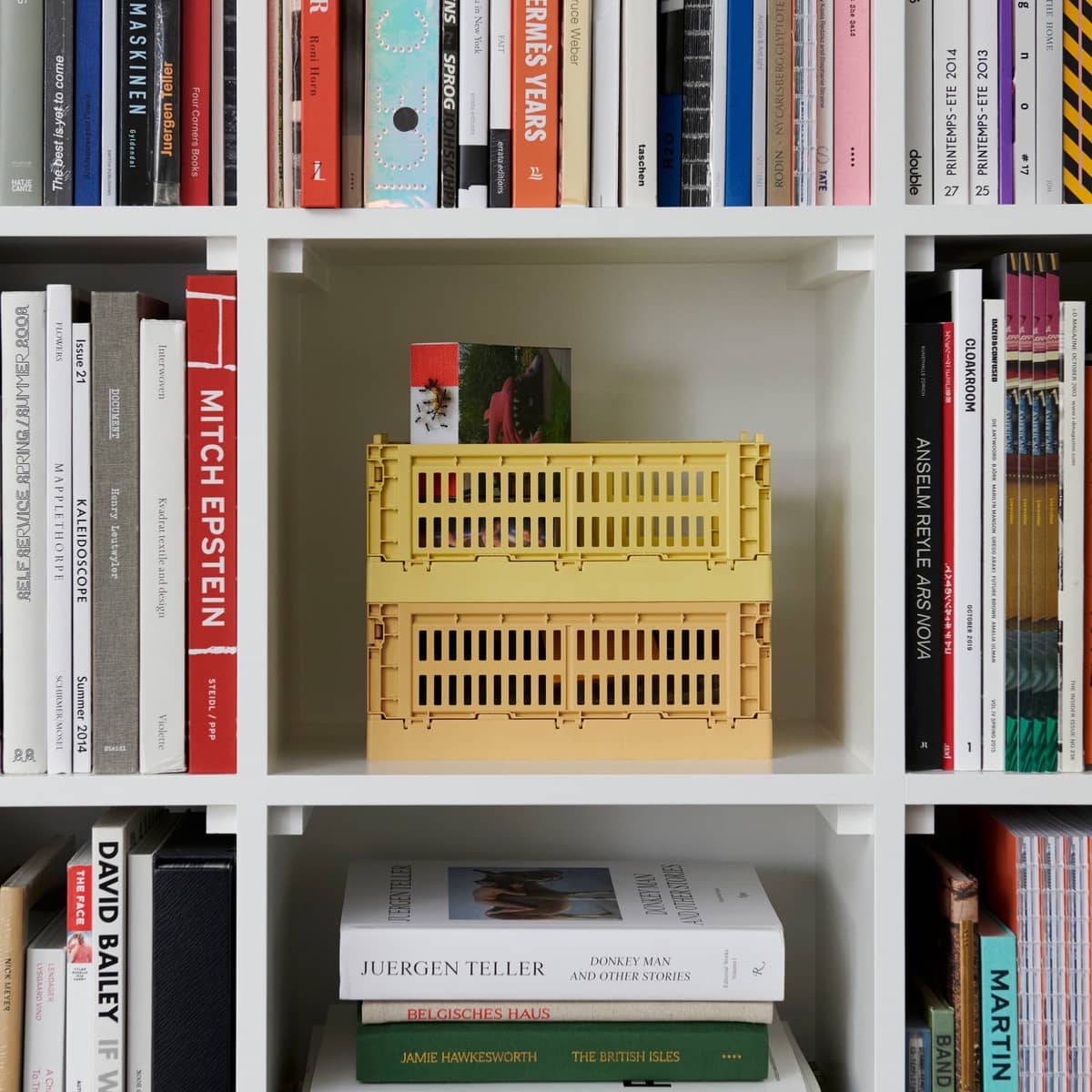 Colour Crate säilytyslaatikko small, dusty yellow