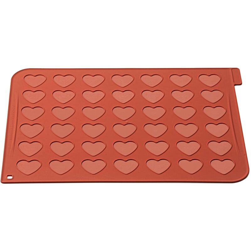 Silikonmatta Hjärtan Macarons
