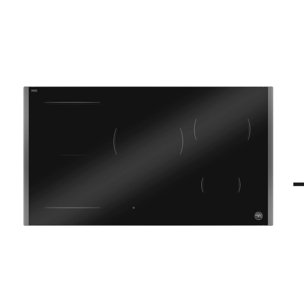 Premium induktionshäll 90 cm med Carbonio-ram, 5 zoner