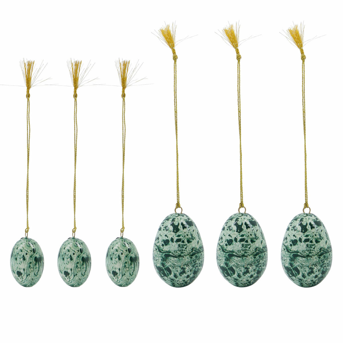 Eggs påskhänge 6-pakning, grønn