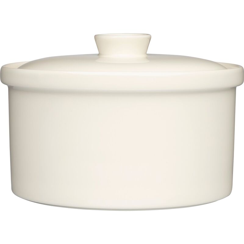 Teema gryde med låg, 2,3 liter, hvid