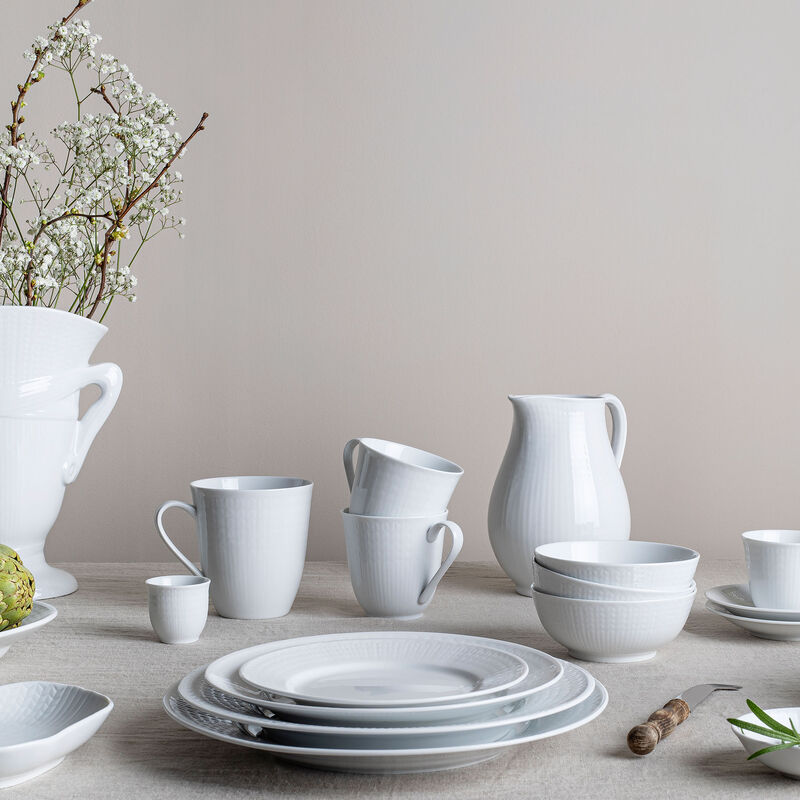 Swedish Grace -lautanen 17 cm valkoinen