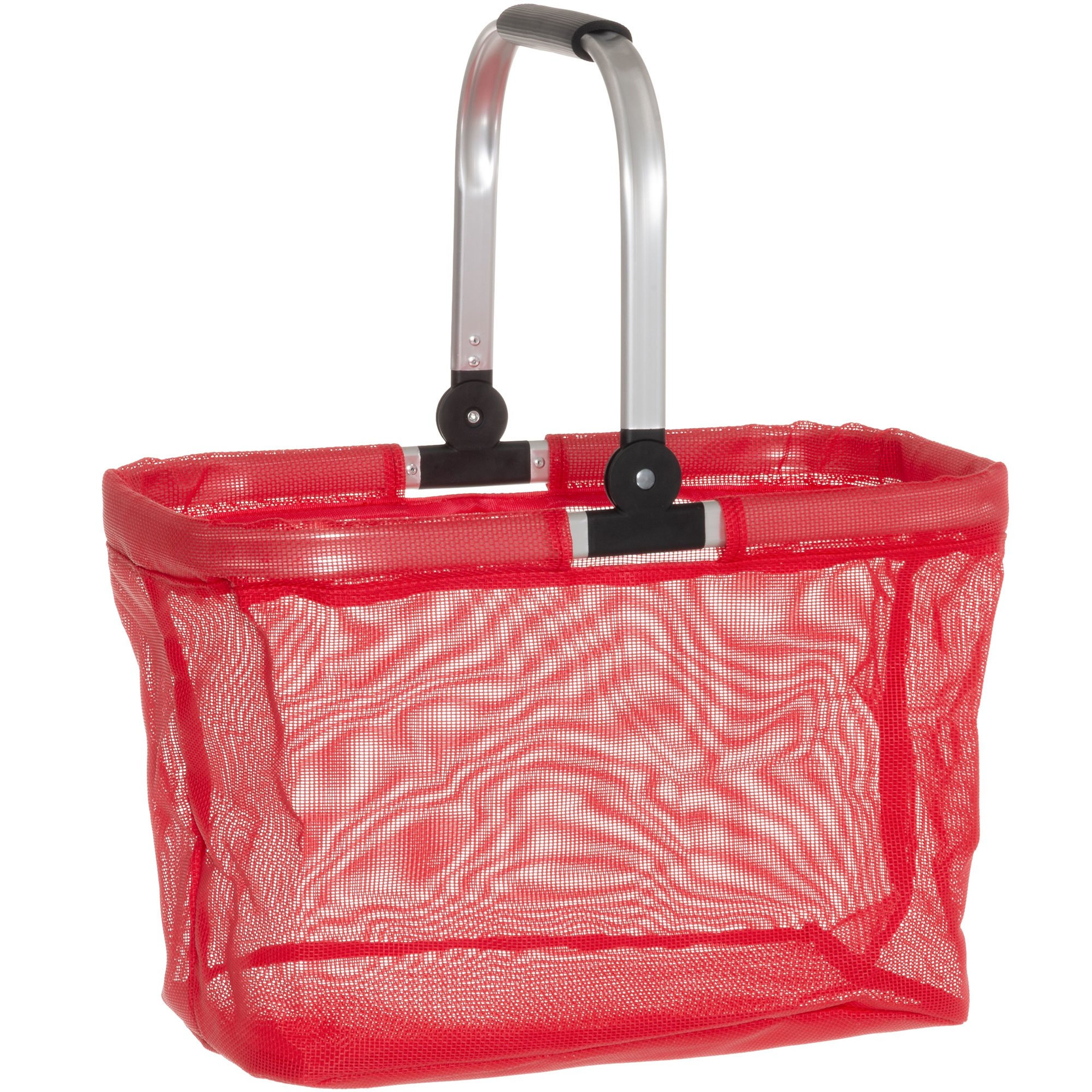 Korg hopfällbar, röd