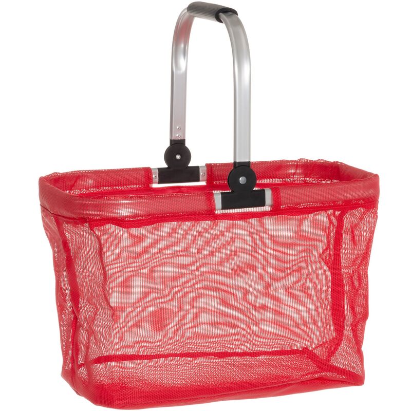 Korg hopfällbar, röd