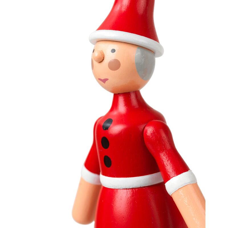 Julemand og Nissemor, rød/hvid