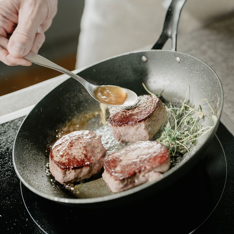 Blacksteel kolstålspanna 28 cm