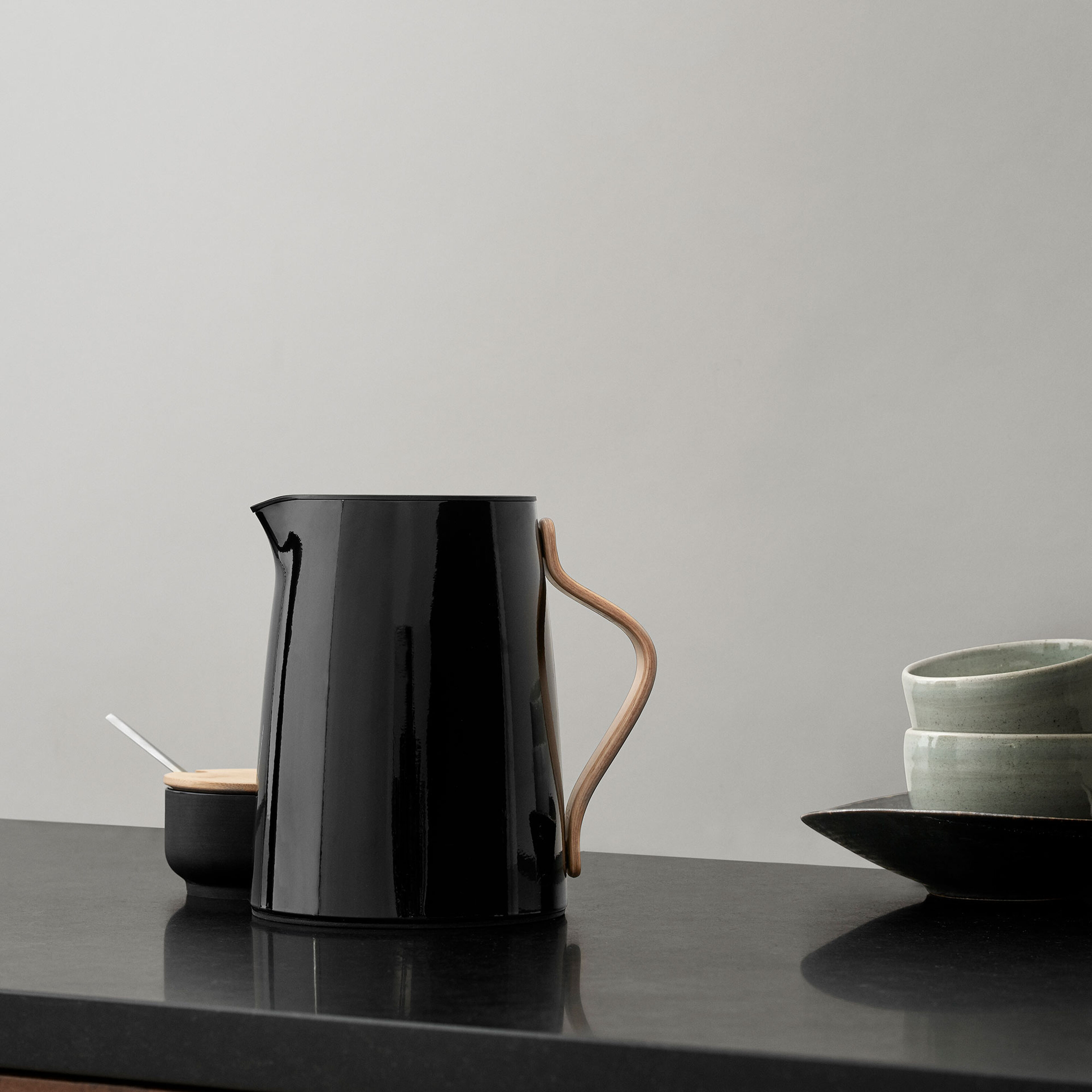 Emma termoskanna - te, 1 liter - svart