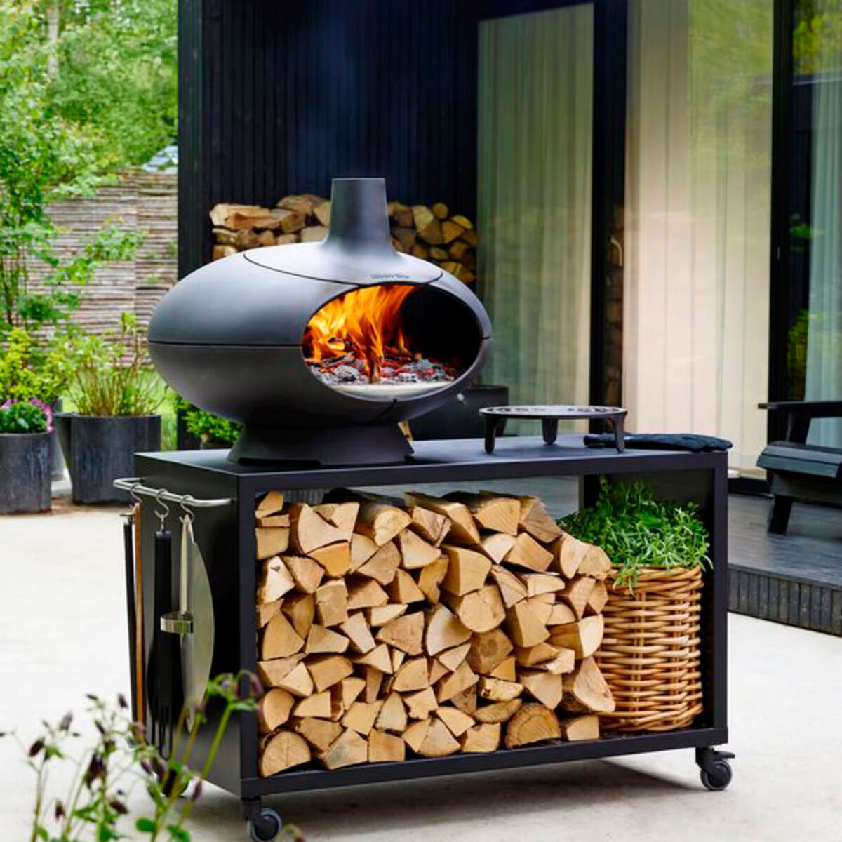 Morsø Forno Udeovn og Garden Udebord 120x60 cm