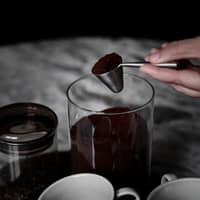 Kaffemått, rostfritt stål