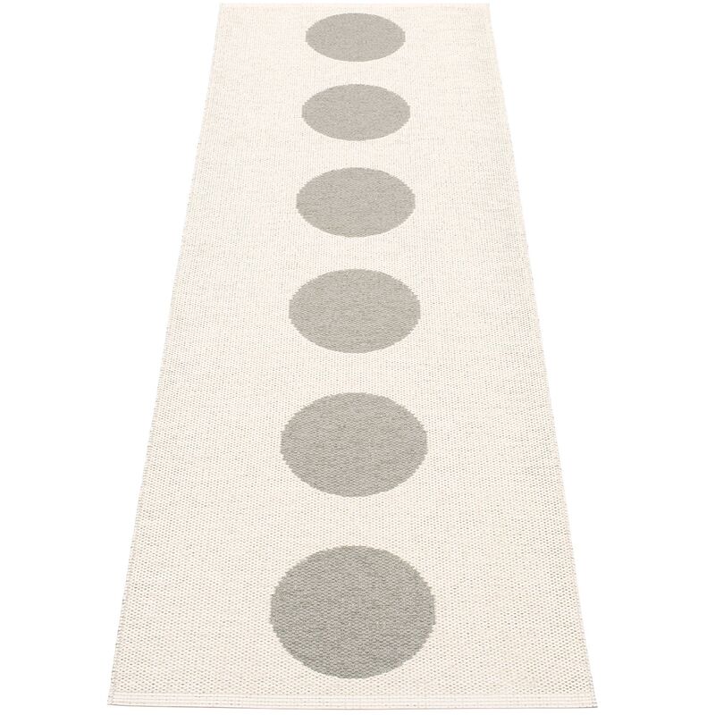Matta Vera, 70 x 225 cm, warm grey/vanilla