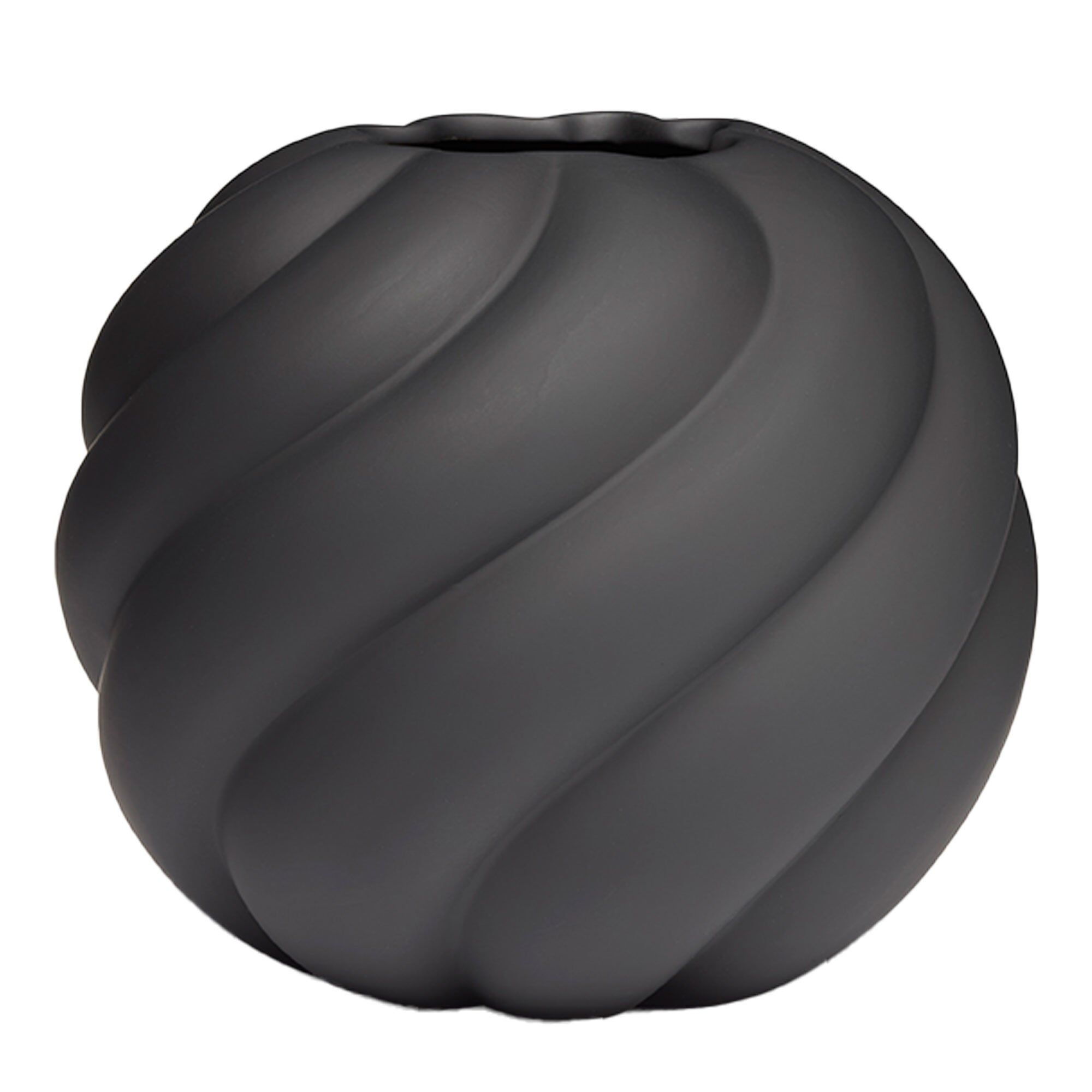Twist Ball Vase 12 Cm Sort