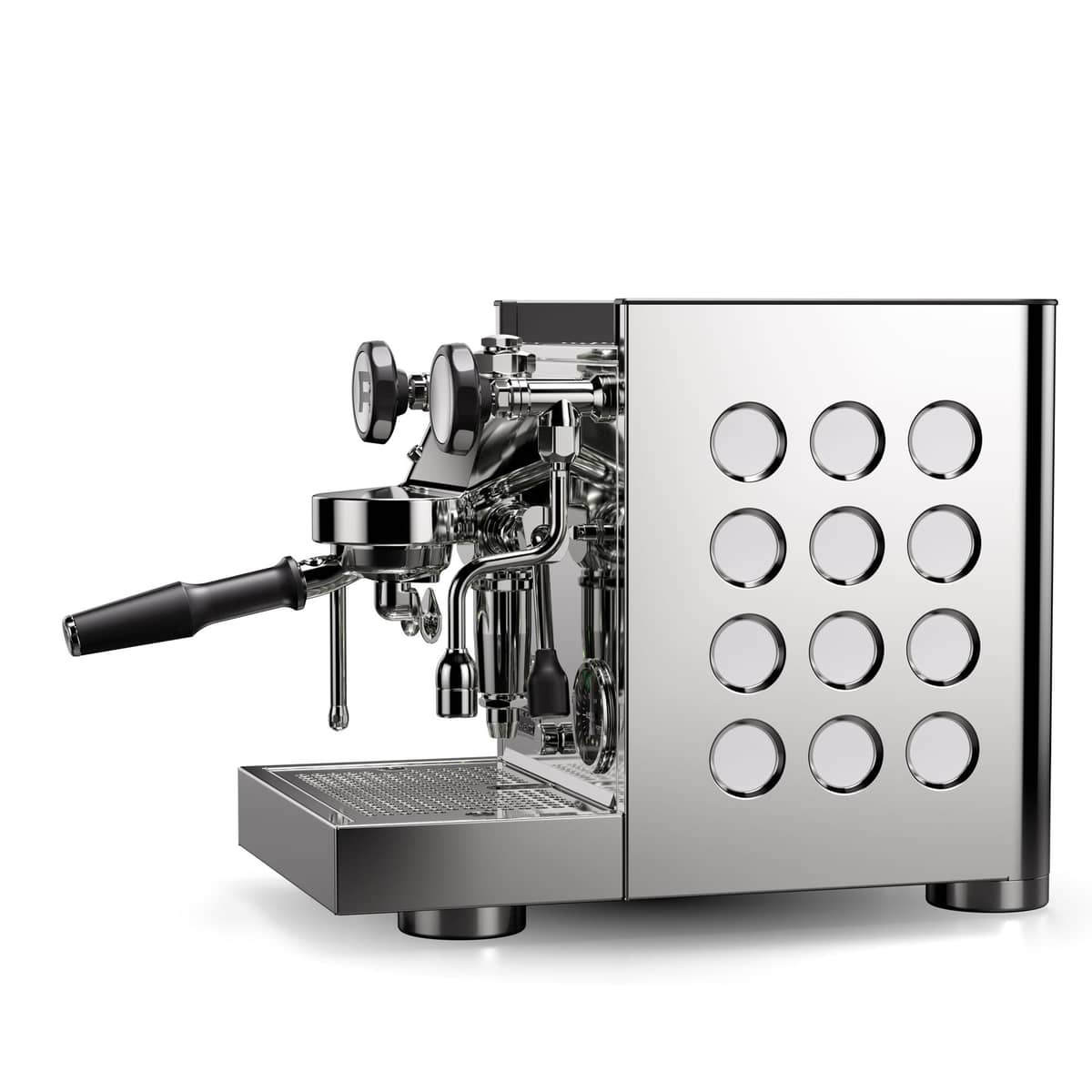 Appartamento TCA espressomaskine, krom/hvid
