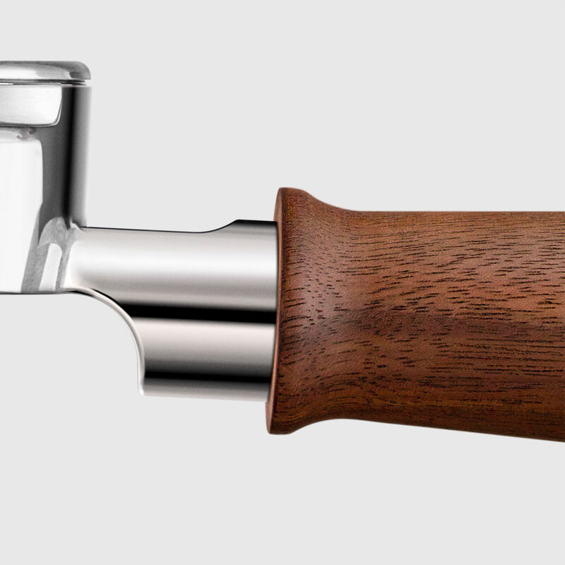 SEA204WLW Naked portafilter 54 mm, valnøtt