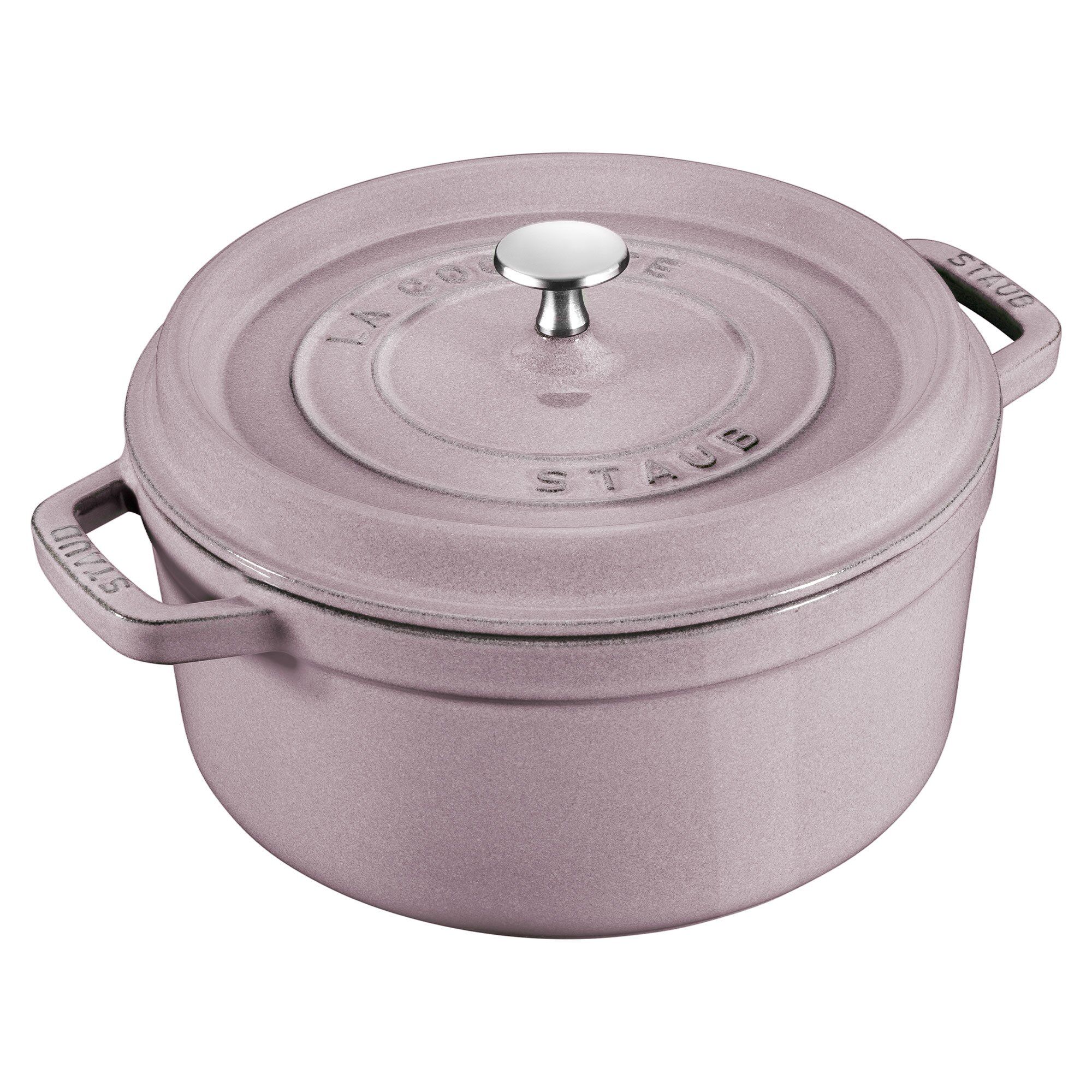 STAUB Staub La Cocotte rund gryte støpejern 5,2 L Cherry Blossom