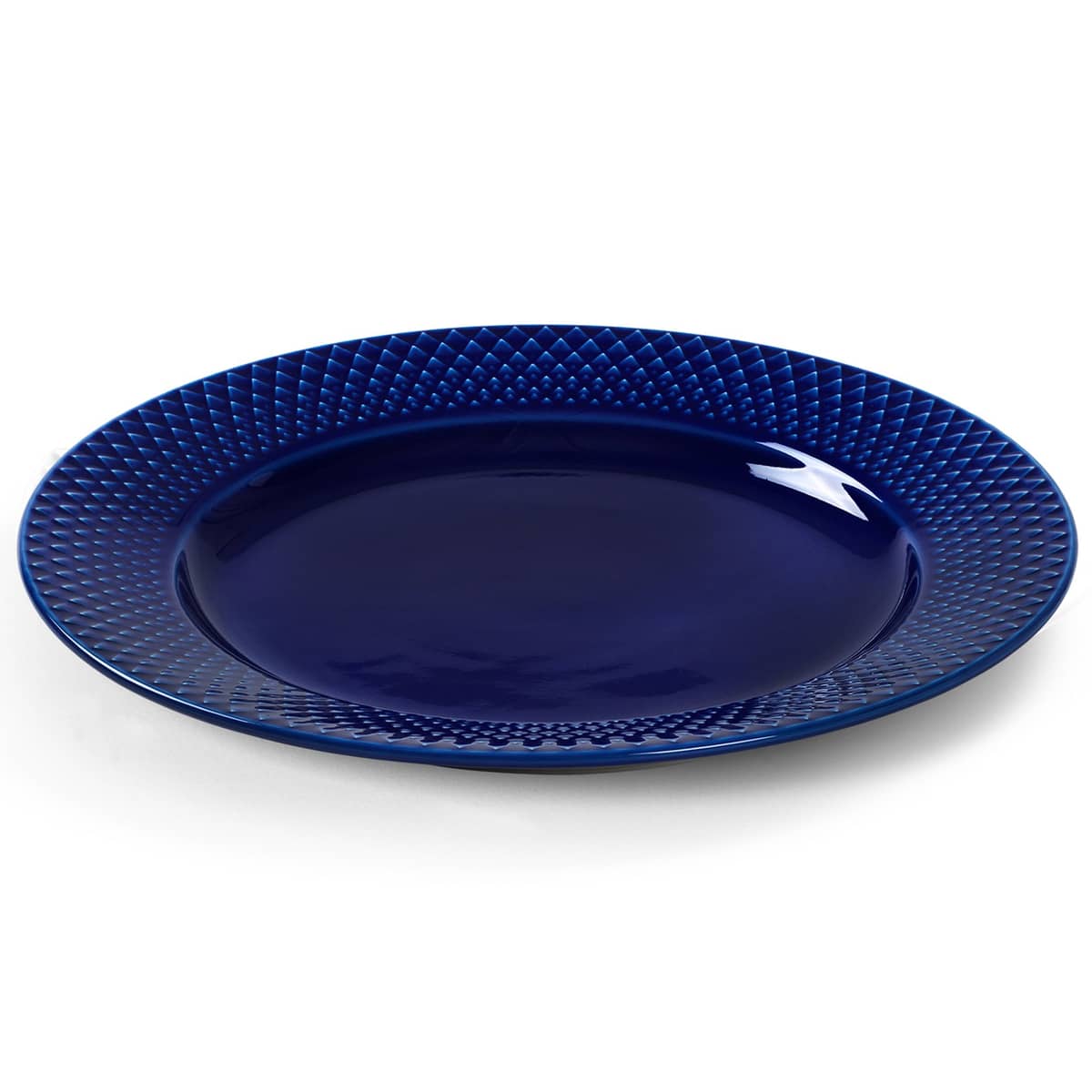 Rhombe Color frokosttallerken, 23 cm, mørkeblå