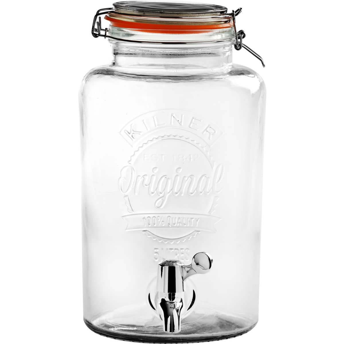 Glasbehållare med Tappkran 5 Liter