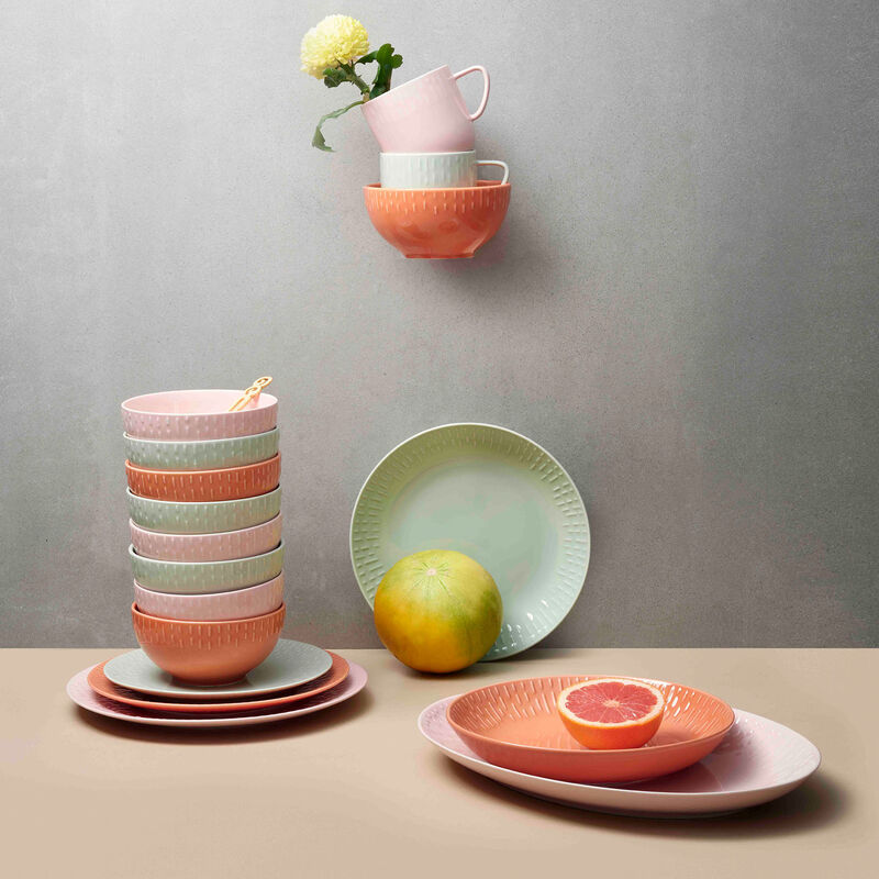 Confetti skål 14 cm, candyfloss