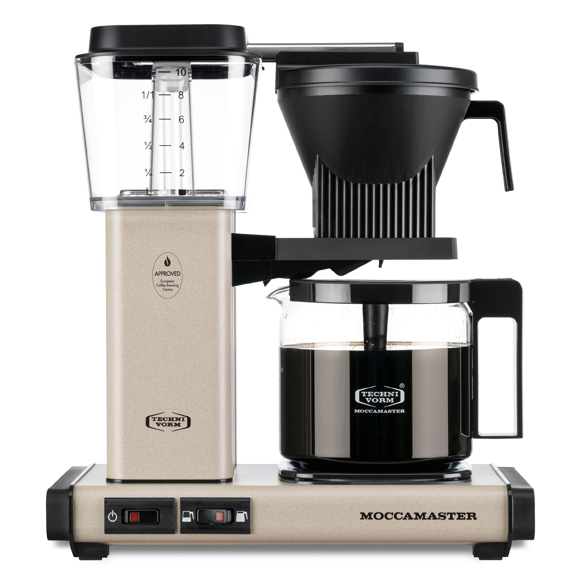 Moccamaster Optio Kaffebryggare Sand Stone