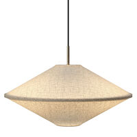 Tafta pendellampa 52 cm, natural