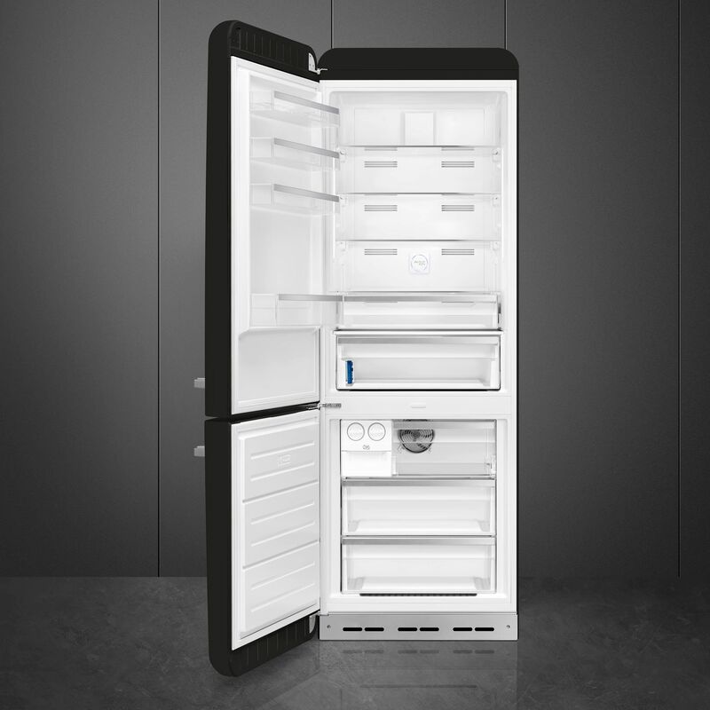 FAB38LBL5 Vänsterhängd Kyl/Frys svart