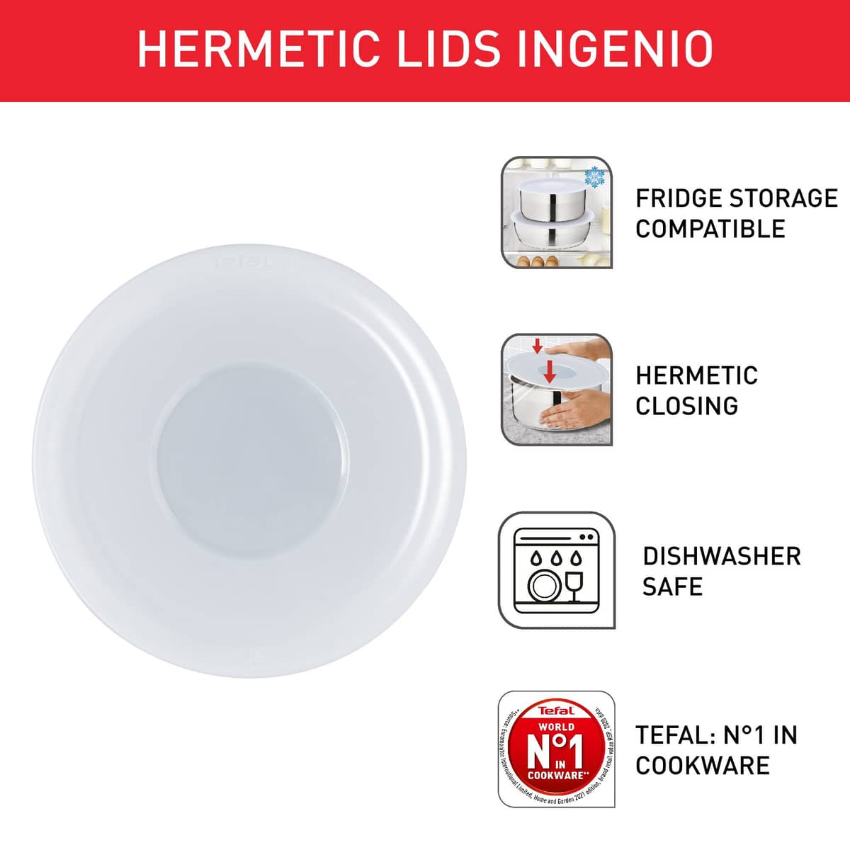 Ingenio muovikannet 3 osaa 16, 18 & 20 cm