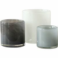 Lyric ljuslyktor 3 st, white/blue/grey
